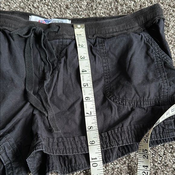 Piper & Blue Black Casual Short Shorts Size Large - Picture 5 of 9